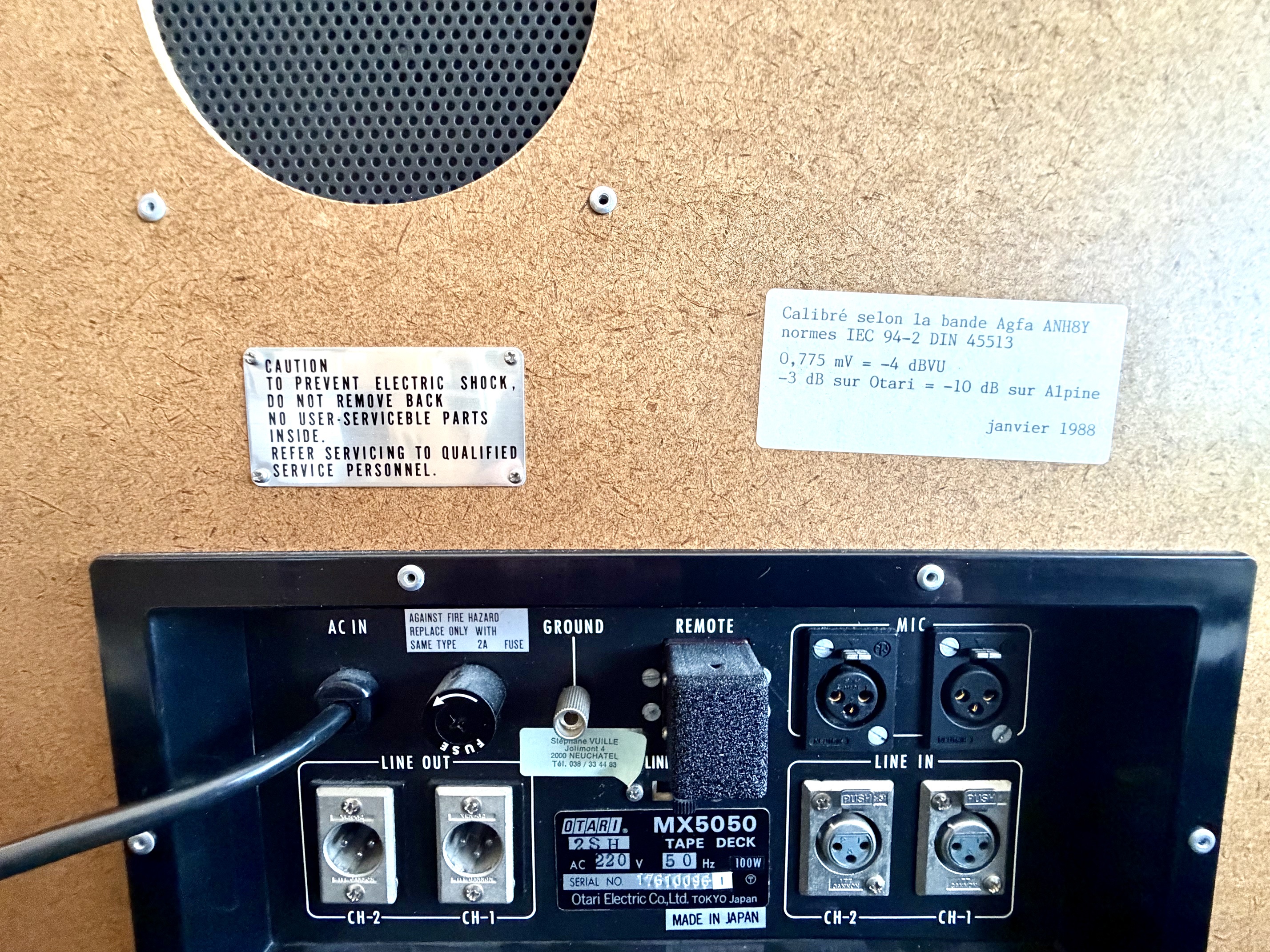 Otari MX 5050 6