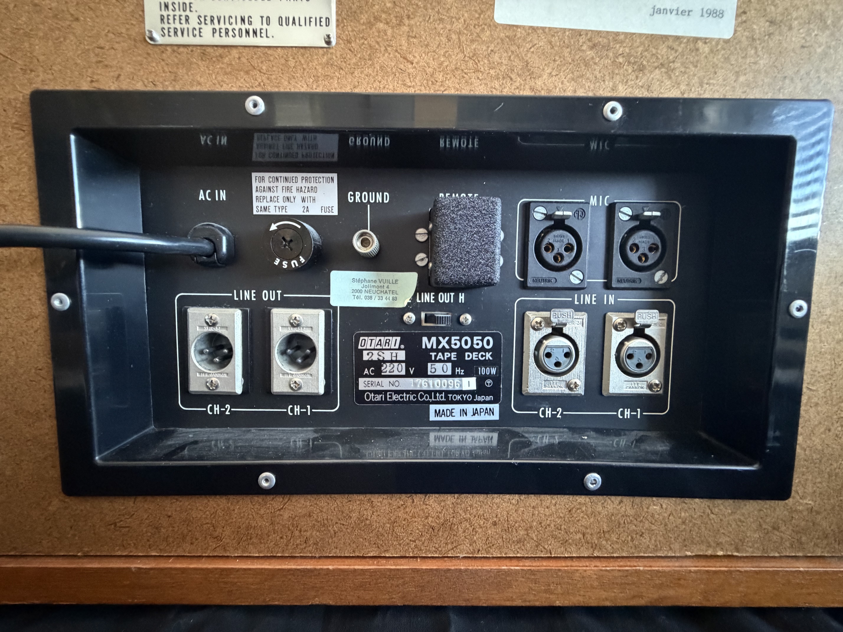 Otari MX 5050 8