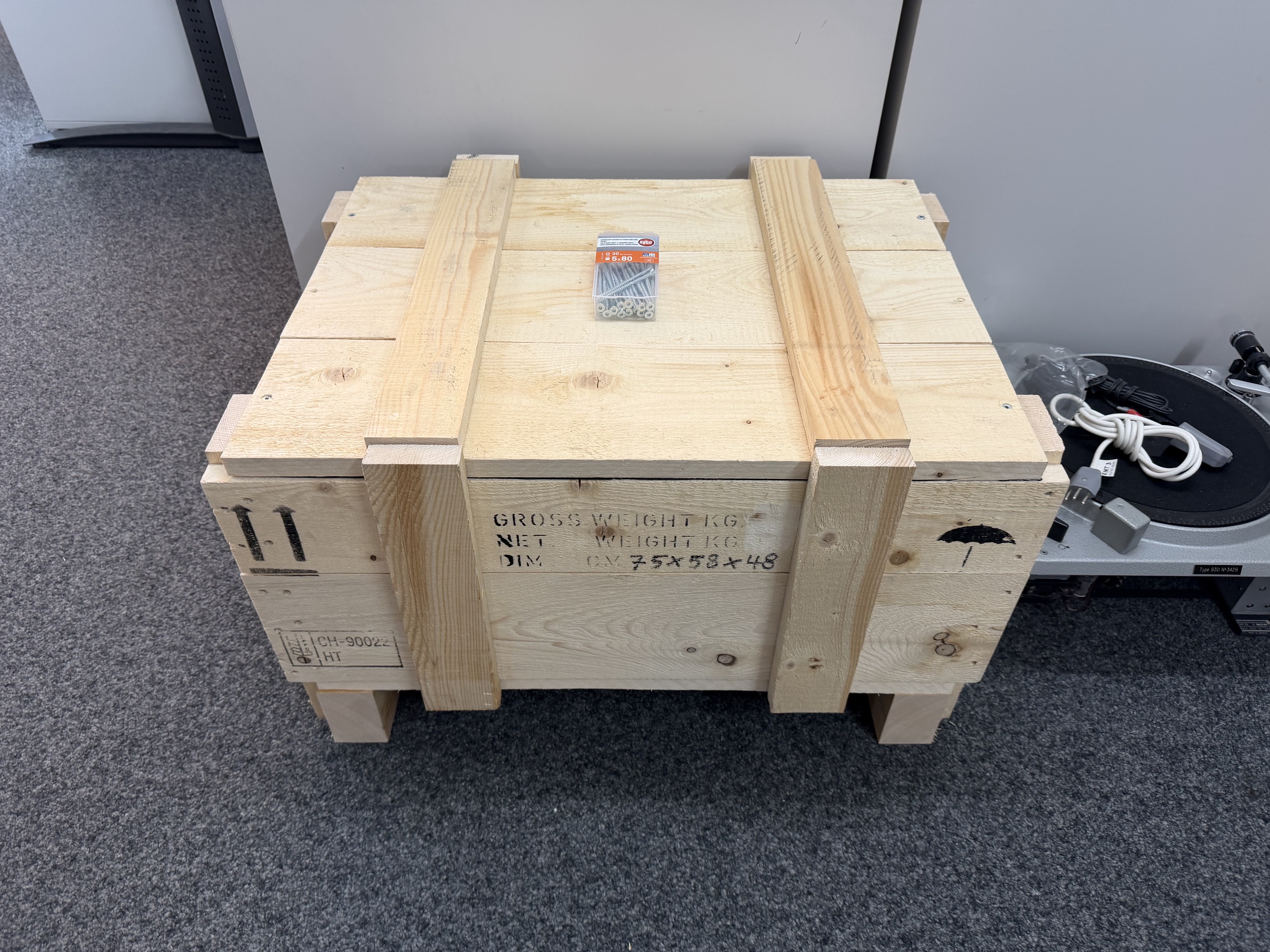 Studer A807 Holzbox